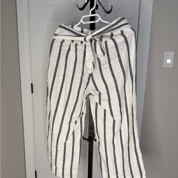 Striped cotton pants - Picture 1 of 3